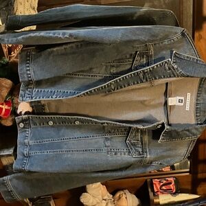 GAP Men’s Blue Denim Jacket - Relaxed Trucker